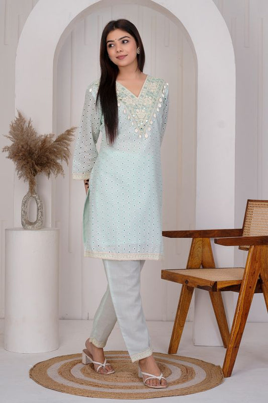 Aqua Ice Blue co-ord sets