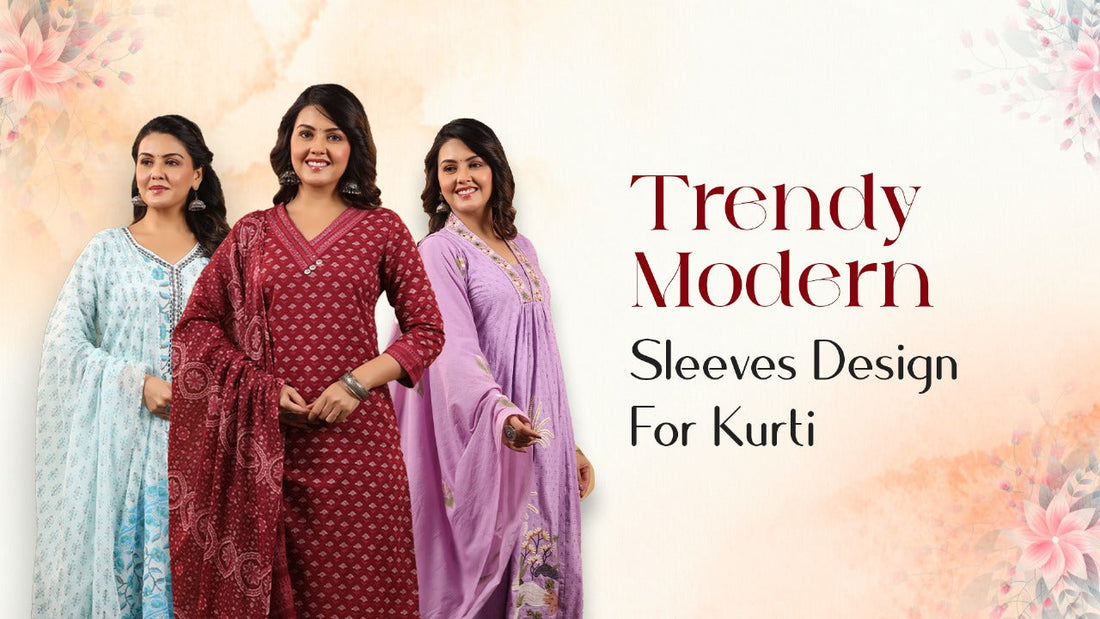 Modern Sleeve Designs for Kurtis