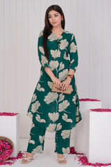 Vanmala Forest Green co-ord set