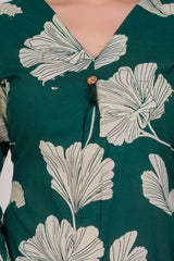 Vanmala Forest Green co-ord set