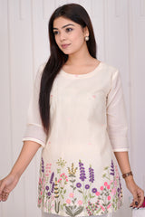 Gulbahar white co-ord sets women