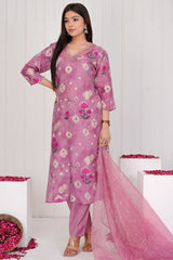 Adaa Soft Berry straight suit sets